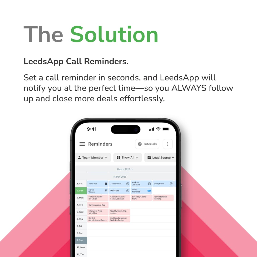 Call history and logs view