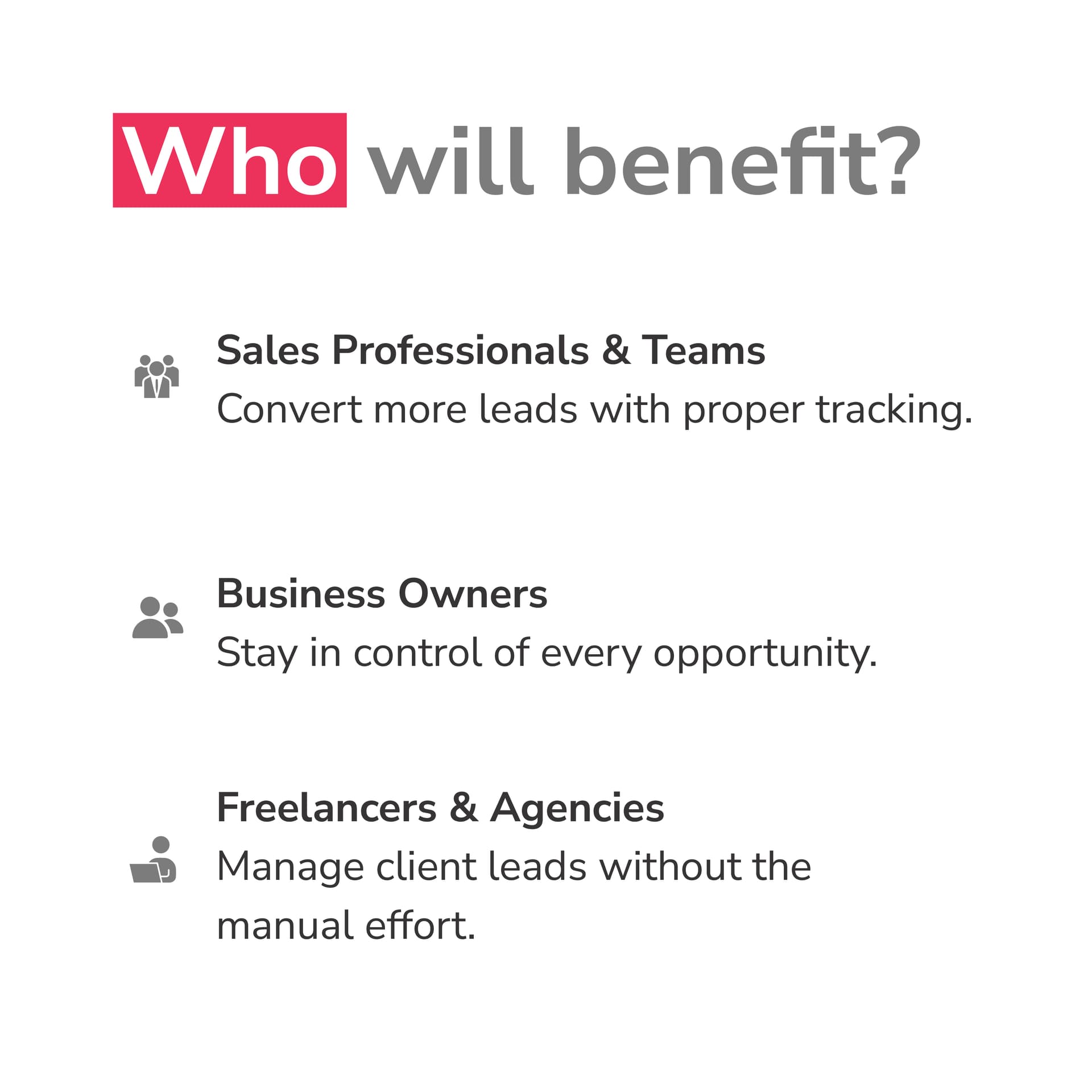 Lead conversion tracking