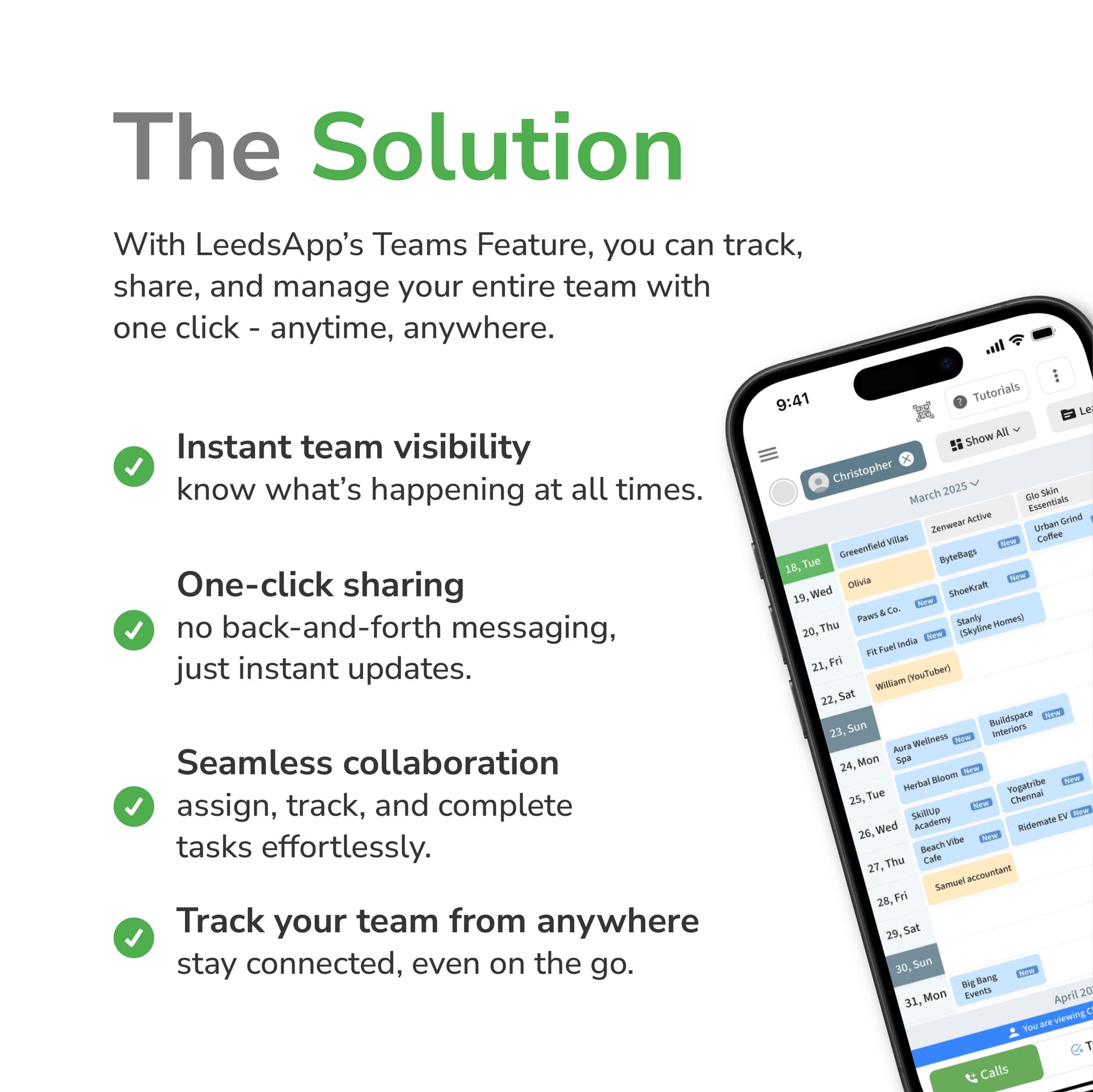 Task assignment interface