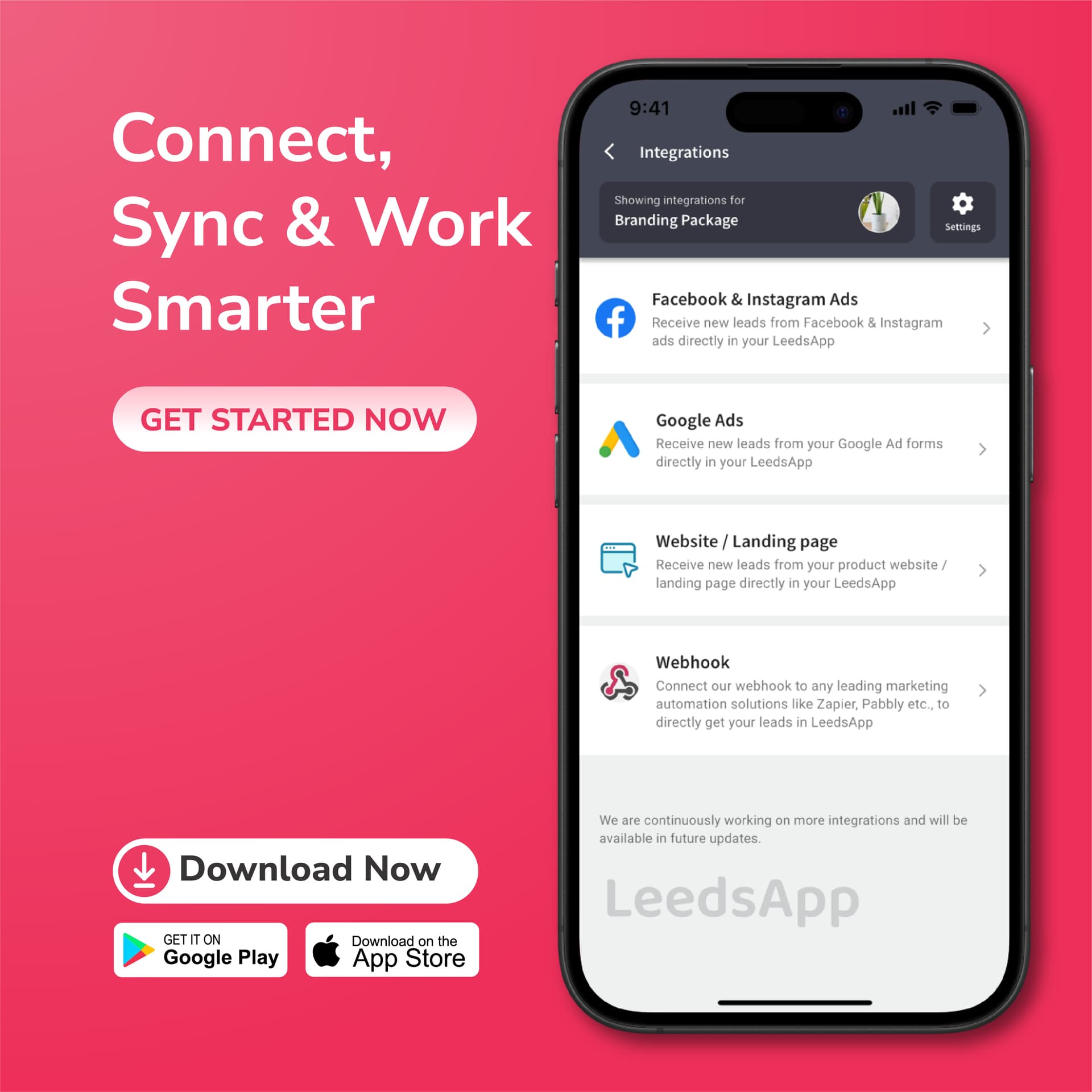 Custom integration builder